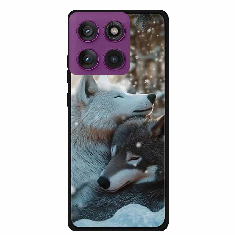 6.7" For Motorola Edge 60 Pro 5G Case Coque Shockproof Black Silicone TPU Soft Back Cover For Motorola Edge 60Pro Phone Case Bag