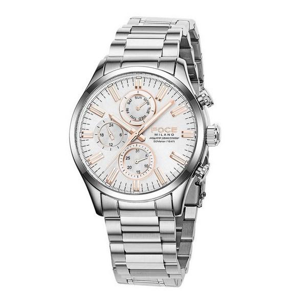 Poce Milano Herren-Multifunktionsuhr aus Metall FM7583 + Einstellwerkzeug, beliebte koreanische Uhren