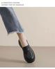 Women's British-Style Thick Sole Loafers, 2025 Trending, Genuine Soft Leather, Versatile & Comfortable.
