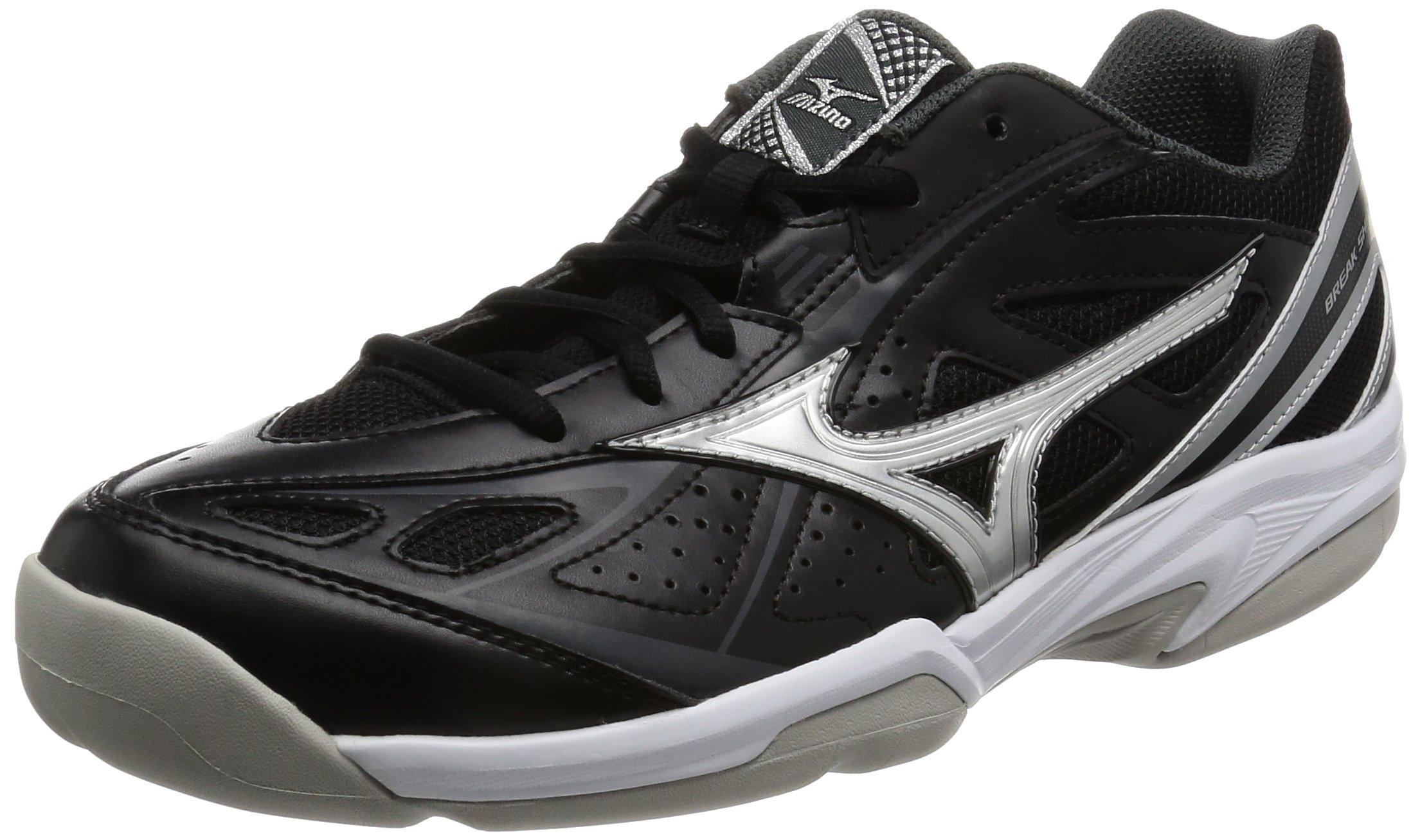

Теннисные кроссовки Break Shot CS Черный x Серебристый x Черный [Mizuno] 24.0