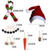Carrot Noses Xmas Snowman Decorating Kit Scarf Christmas Snowman Kit  Kids Toy