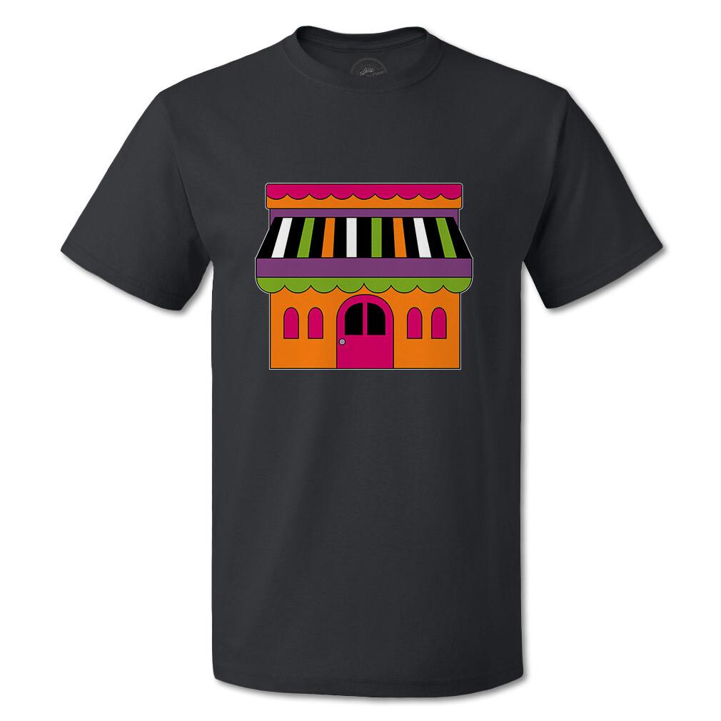 Funny Graphic T Shirts Halloween Halloween House 1 Cotton Moonlight Top Shadows XXXL