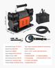 Dual-Cylinder Heavy Duty Air Compressor, 300 L/min Portable Tire Inflator, 12V 150PSI Offroad Air Pump with Digital Pressure Gauge & Adapters for