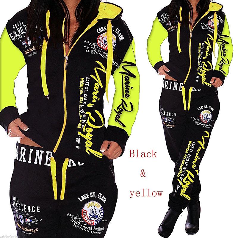 Modische Damenbekleidung, Damen-Trainingsanzug mit Kapuze, bedruckt, modische Sets, Sportbekleidung, sportliche Sets