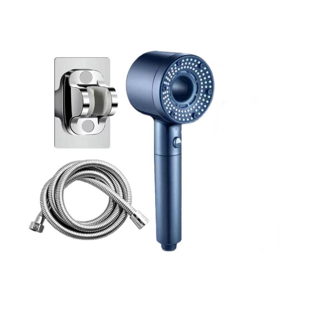 One-Key Stop Bathroom Showerhead Set High Pressure Shower Set  Bathroom Supplies