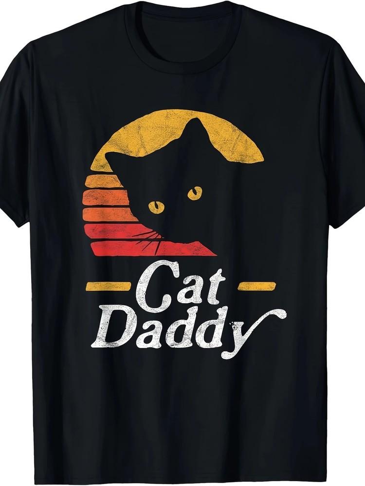 

Cat Daddy vintage 80s style Cat vintage distress T-shirt 3XL