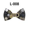 Men's Steampunk Bow Tie Corsage with Bowknot Design