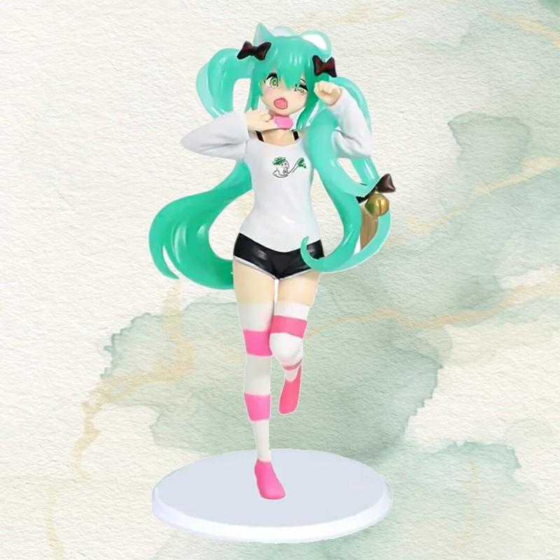 4.33-7.87 Inch Hatsune Miku Anime Action Figures Noodles Stopper Model Figure Toys Collectible Gift For Toys Hobbies Children
