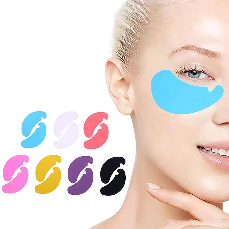 1pair Silicone Eye Pads for Eyelashes Extension Under Eye Patches, Lash Lift Pads and Perm Eyelash Pad Anti Wrinkle Pads
