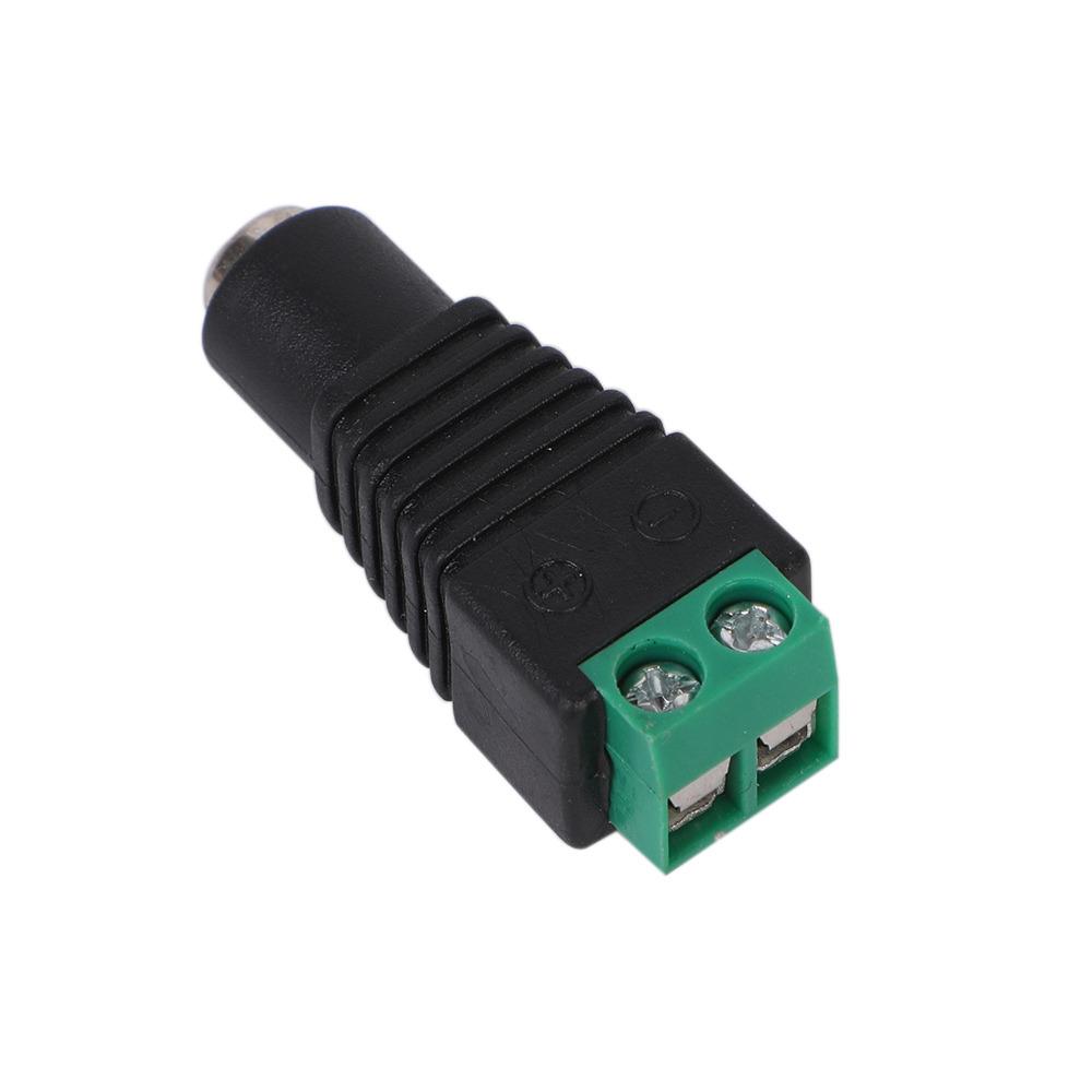 Female Male Dc Connectors Ac/dc Adapter Jack 5v 12v Power Connector Plug For Led Strip Light Cctv Camera Ac Adapter