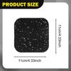 4 Pieces Treadmill Mat Thickened for Dryer Elliptical Machine Rowing