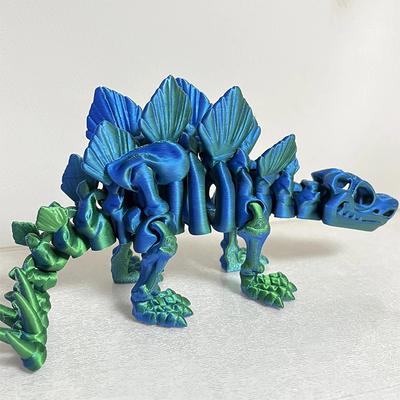3D Printed Magic Dragon Dinosaur Movable Joint Fidget Toy Rotatable Articulated Desktop Ornament Adults Kid Toy Craft Birth Gift