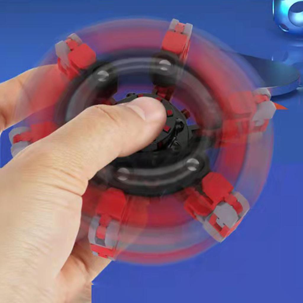 Deformable Robot Decompression Fingertip Toy DIY Deformable Robot Funny Sensory Fidget Toys for Kids Adults Anxiety Stress Relief Toy