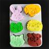 3D Animal Silicone Candle Molds for Epoxy Resin Making Candle Soap Cake Fondant Decoration Chocolate Silicone Molds