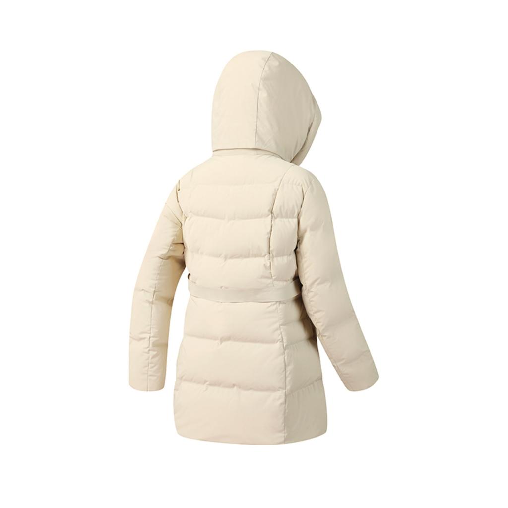 Fila Fitness Classic Comfortable Versatile Casual Sports Warm Mid-Length Down Jacket Women Outerwear A11W541910FLK