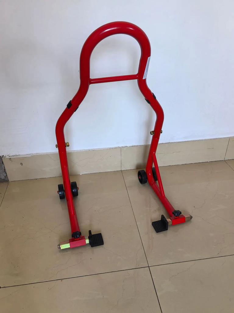 Motorcycle Rear Wheel Support Stand Wheel Stand Black Auto Wheel Support Frame Tire Repairing Tool For Harley Suzuki Universal