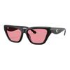 C Logo Design Resin Cat Eye Sunglasses Women Sunglasses Black Tortoise CDP33