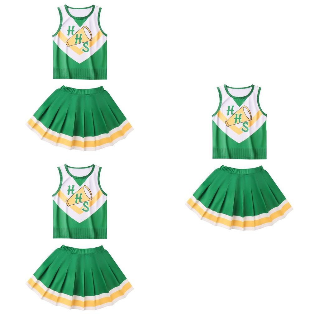 Stranger Things Schoolgirl Cheerleader Costume For Women And Children