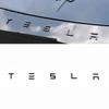 Ymbfz0 ABS Car Front Hood Rear Trunk Emblem Sticker Decoration for Tesla Model 3 Model S X Y Roadster Auto Exterior Decal Accessories