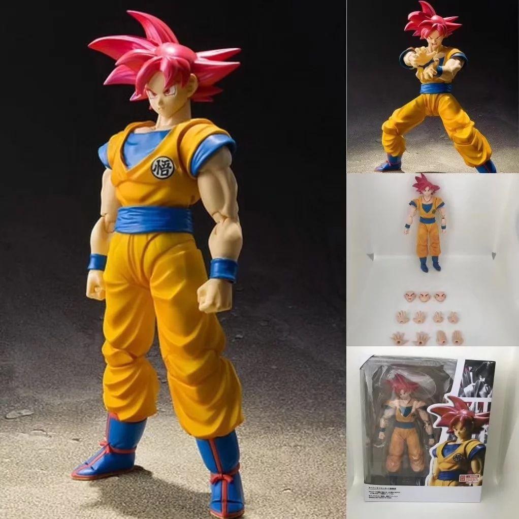 Black Saiya Action Figure From Dragon Ball Anime High-quality Pvc Material Perfect Holiday Gift