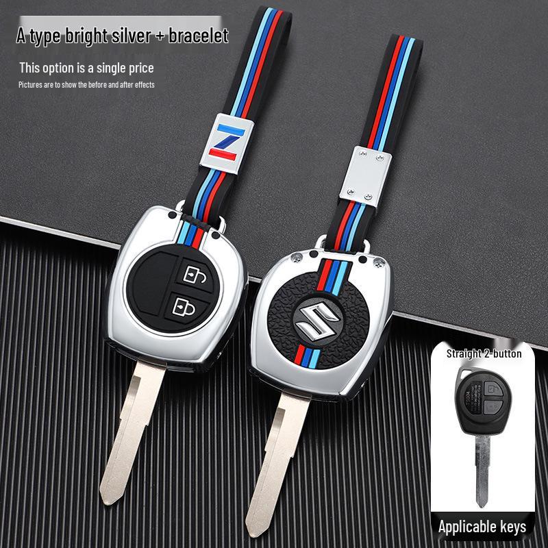 Metal Key Cover Shell for Suzuki Swift, Alto, Liana, Tianyu, Jimny
