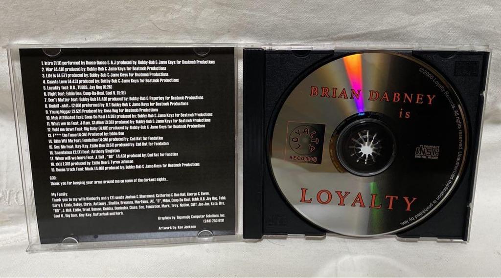 [USED] [G-Rap] Brian Dabney is Loyalty