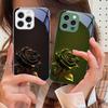 Die Dunkelgoldene Rose Für iPhone 16 E 15 14 13 Plus 12 mini 11 Pro Max XR Xs Max X 7 8 6 6S 2022 Gehärtetes Glas Handyhülle