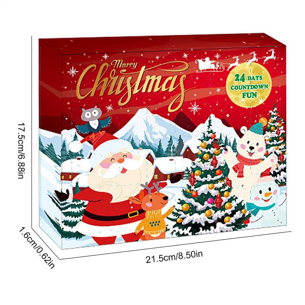 Christmas Advent Bracelet 24 Days DIY Crafting Set Advent Countdown Calendar Jewelry For Girls Adults Collectors Family