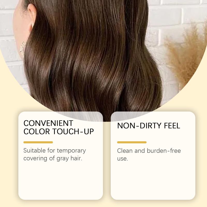 Hairline Concealer Powder Coverage for Grey Hair Natural Look for Interview or Date