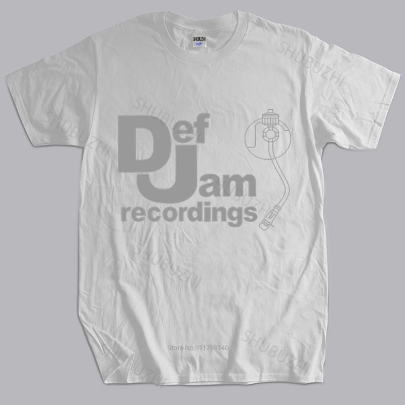 

Mens summer cotton tshirt loose tops DEF JAM RECORDINGS T SHIRT MUSIC Cool Casual pride t shirt unisex tee-shirt women top tees S
