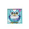 New Diy Diamond Painting Solid Wood Photo Frame Boxed Diamond Sticker Owl Cartoon Hand-Pasted Diamond Painting
