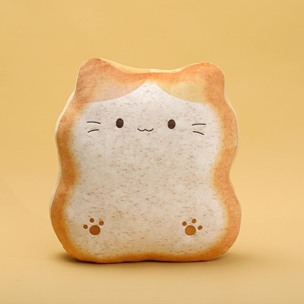 Cat Plush Pillow With Short Plush Material Cute Cartoon Design For Girls And Kids
