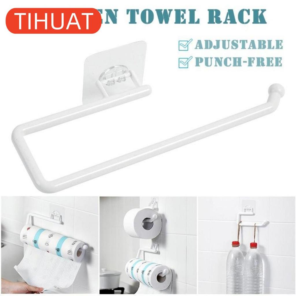 Hanging Rack Organizer for Kitchen Paper Towels or Toilet Paper In the Bathroom