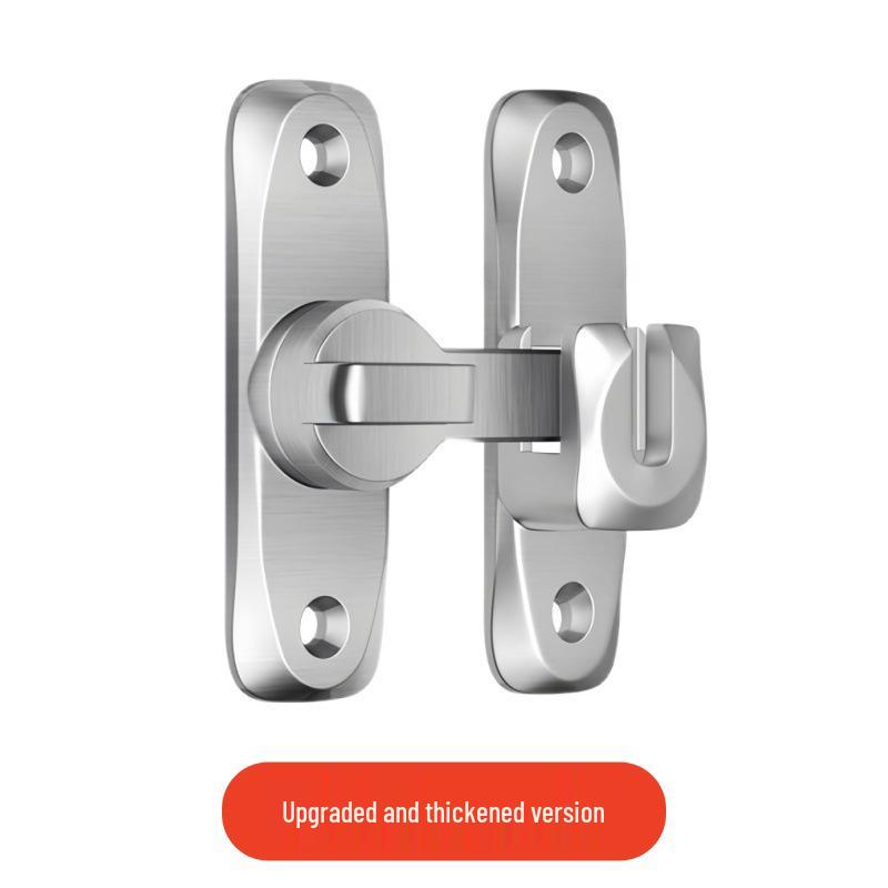 

Универсальная защелка для двери из античного цинкового сплава без пробивки - Утолщенная нержавеющая сталь, противовзломная конструкция 8025 Surface Mount Anti-theft Buckle