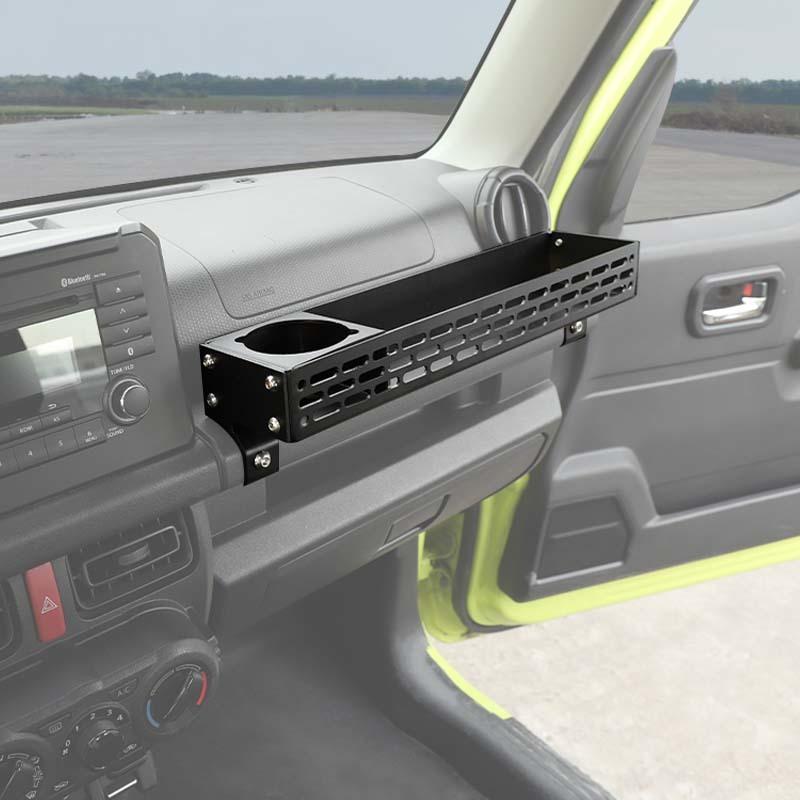 Copilot Armrest Handle Storage Box Organizer Container Aluminum Alloy Accessories Fit for Suzuki Jimny 2019 Up Car Accessories