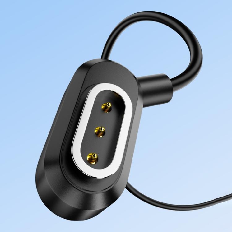LED-Licht Magnetisches Lade-Set für tragbare Brillen, Typ-C-Ladekabel und 3-Pin-Adapter für den Heimgebrauch