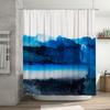 Stunning Blue Waterfall Shower Curtain: Artistic Landscape Design In 3D Print Fabric Perfect for Bathroom Decor