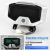 48-72V Universelles Elektrisches Motorrad LCD Tacho Digitaler Kilometerzähler Spannungsanzeige Armaturenbrett Roller Instrumententeile.