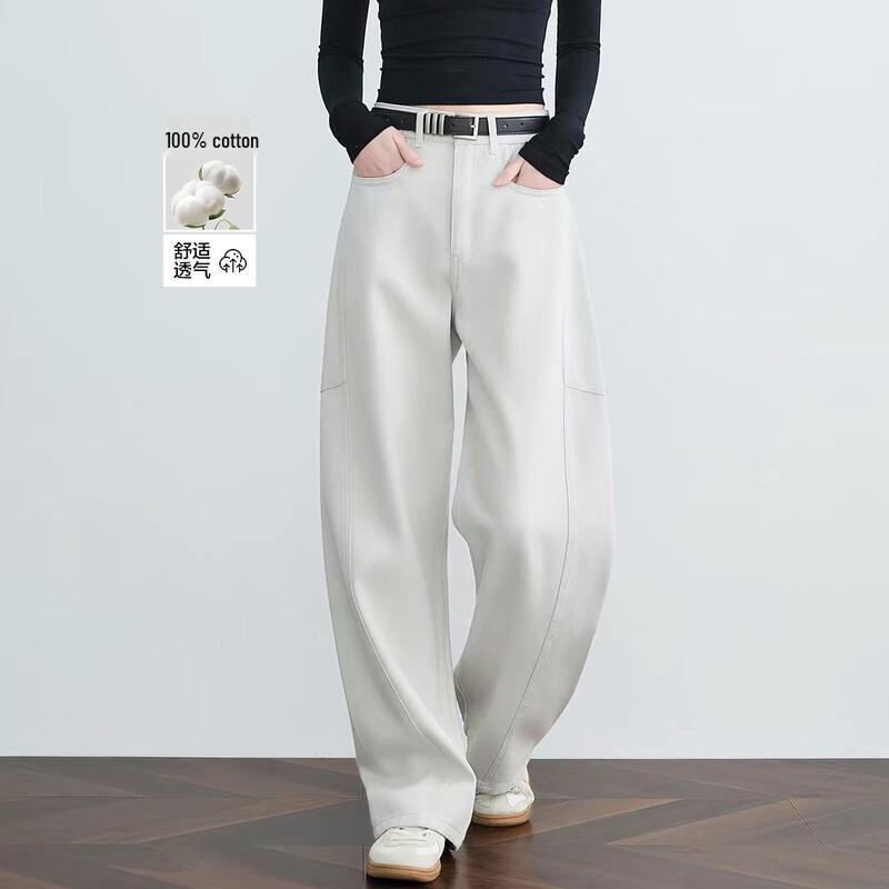 Demana Oxygen Cotton Curved Blade Washed Jeans M