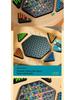 Triangle Chess Rubber Band Puzzle Toy for Kids - Multiplayer Strategy Game