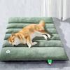 All- Dog Bed Mat, Wavy Pet Sleeping Mat for Cats and Dogs, Cloud Velvet Soft Cushion, Non-Collapsing, -Proof and Chew-Resistant
