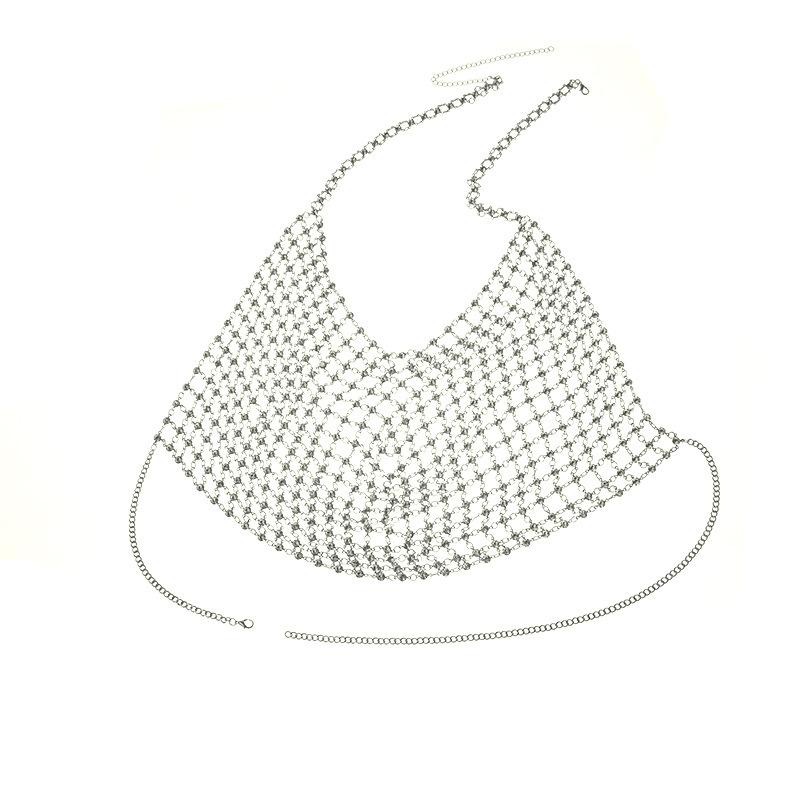 2024 Sexy Shiny Crystal Rhinestone Diamond Tassel Bra Chain Female Jewelry Women Beach Bikini Jewelry Body Belly Chain Sexy Body Chain