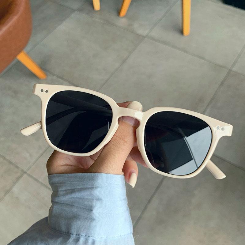 New Vintage Luxury Sunglasses for Women & Men, Square & Small Round Frame Fashion Eyewear, Classic UV Protection Sun Glasses