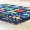 2026 Kalender Mauspad mit rutschfester Gummiunterlage, genähtem Rand, rechteckig, wasserdicht, für Zuhause, Büro, Gaming, Computer, Laptop, Mauspad, Schreibtischunterlage