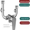 TLXT Stainless Steel U-Shaped Bath Mixer Valve