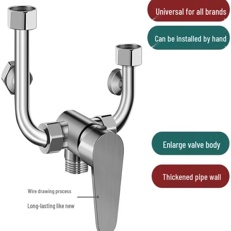 

TLXT Stainless Steel U-Shaped Bath Mixer Valve