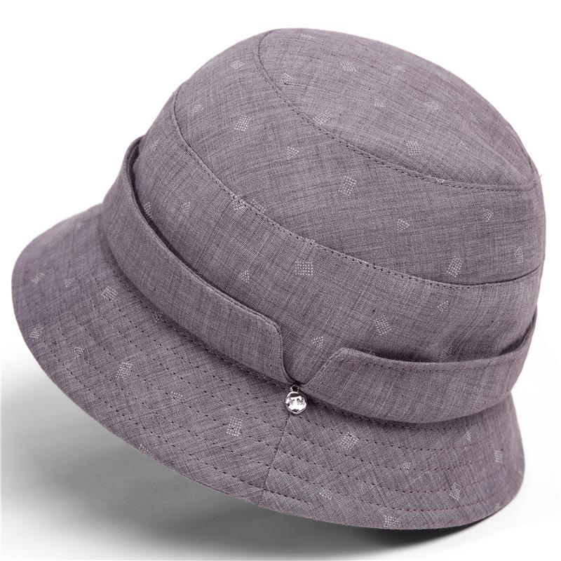 Basin Hat Women's Spring Summer Simple Hat Thin Small Brim Cloth Hat Bucket Hat Sun Protection Visor Hat