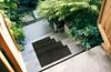 Anti-slip rubber stair tread 73x24 cm black
