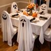 Halloween Dress Up Funny Ghost Chair Cloth Scary Grimace Decoration Creative Party Atmosphere Scene Layout Props