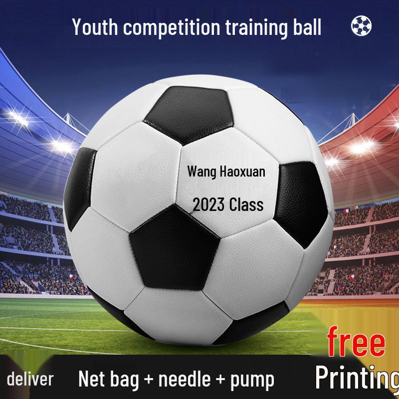 Bambini No. 4 e No. 5 Palloni da Calcio per Allenamento Scolastico e dell'Asilo - PVC e PU Cuciti a Macchina.